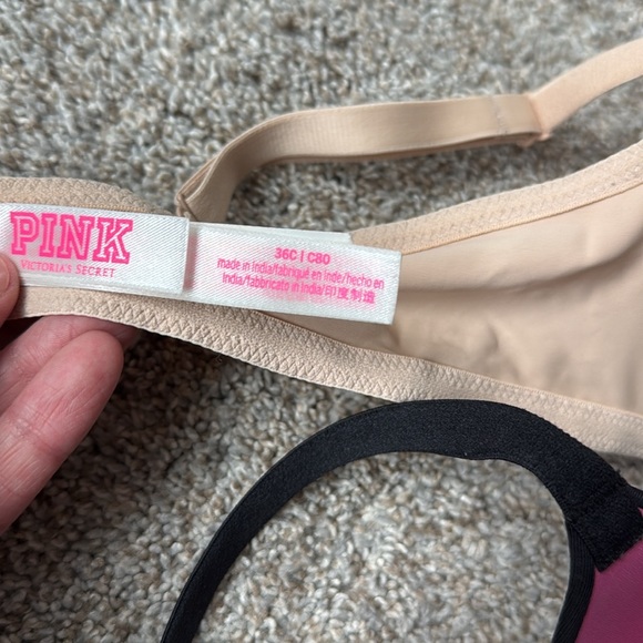 Victorias Secret PINK push up bras 36c - Picture 4 of 5